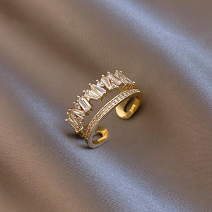 Crown Ring with Zirconia