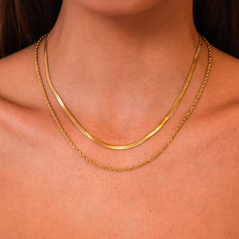 Golden Layered Necklace