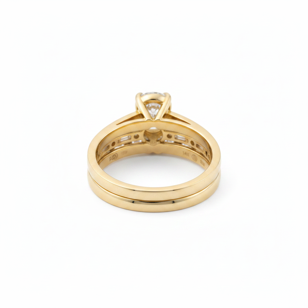 Vintage Bright Ring Set