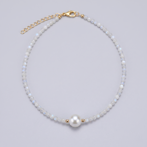 Pearl Birthstone Necklace