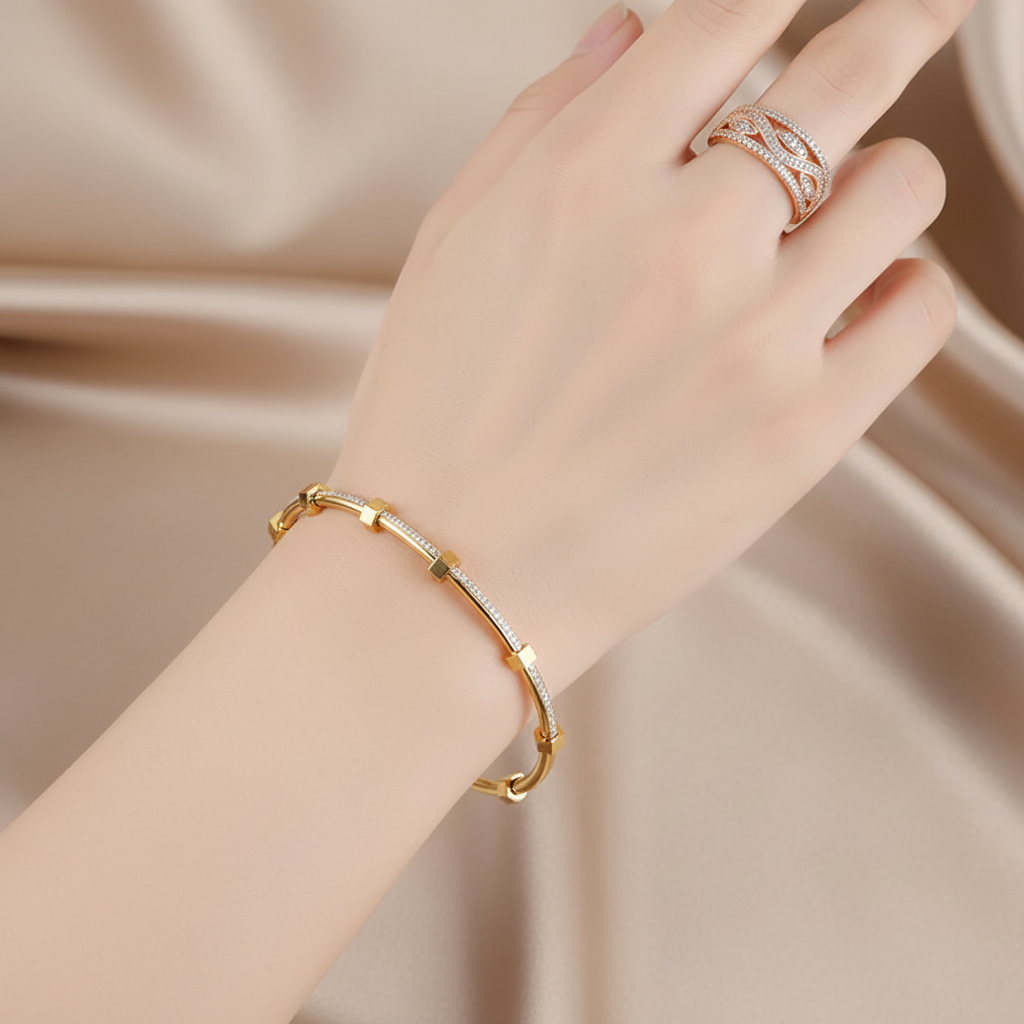 Bright Golden Bracelet