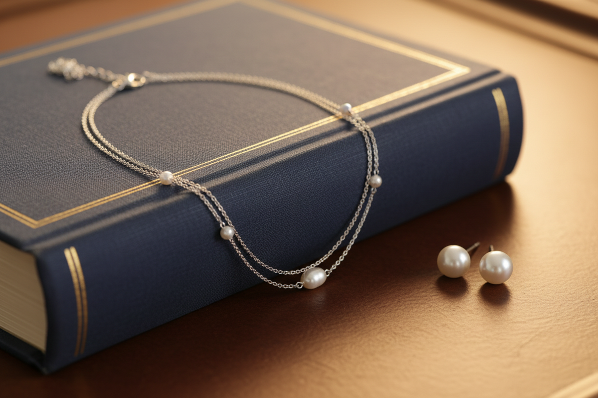 Elegant Small Pearl Necklace
