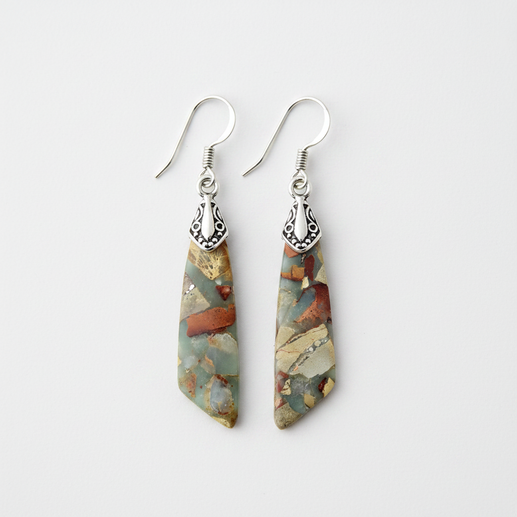 Vintage Nature Stone Earrings