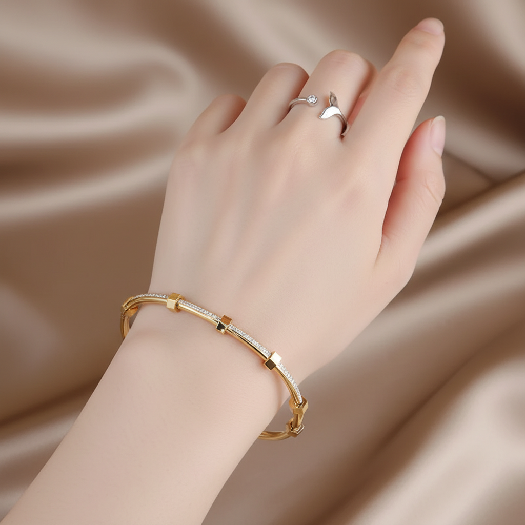 Bright Golden Bracelet