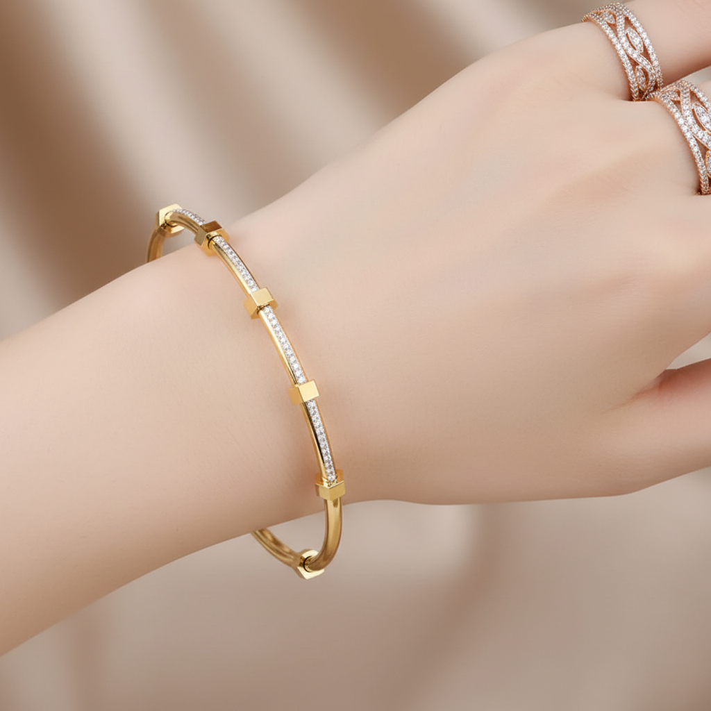 Bright Golden Bracelet