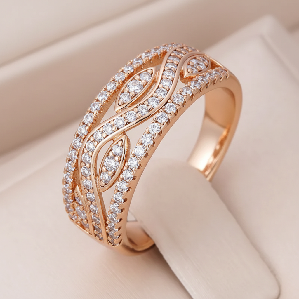 Elegant Zirconia Ring