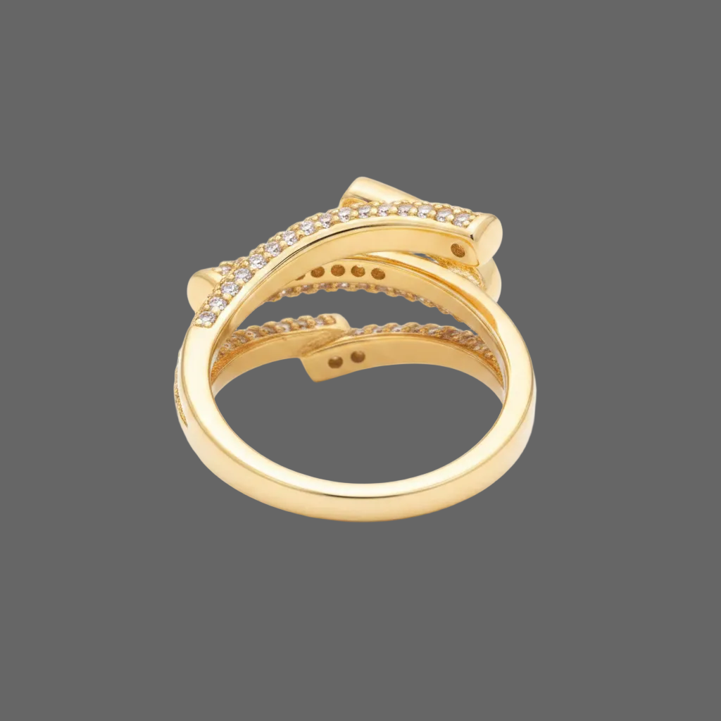 Stone-Set Zirconia Band