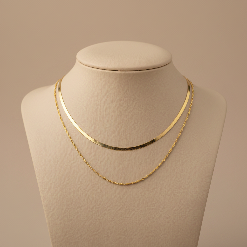 Golden Layered Necklace
