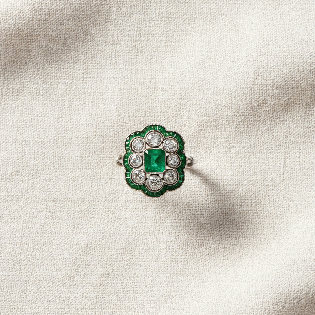 Vintage Emerald Ring