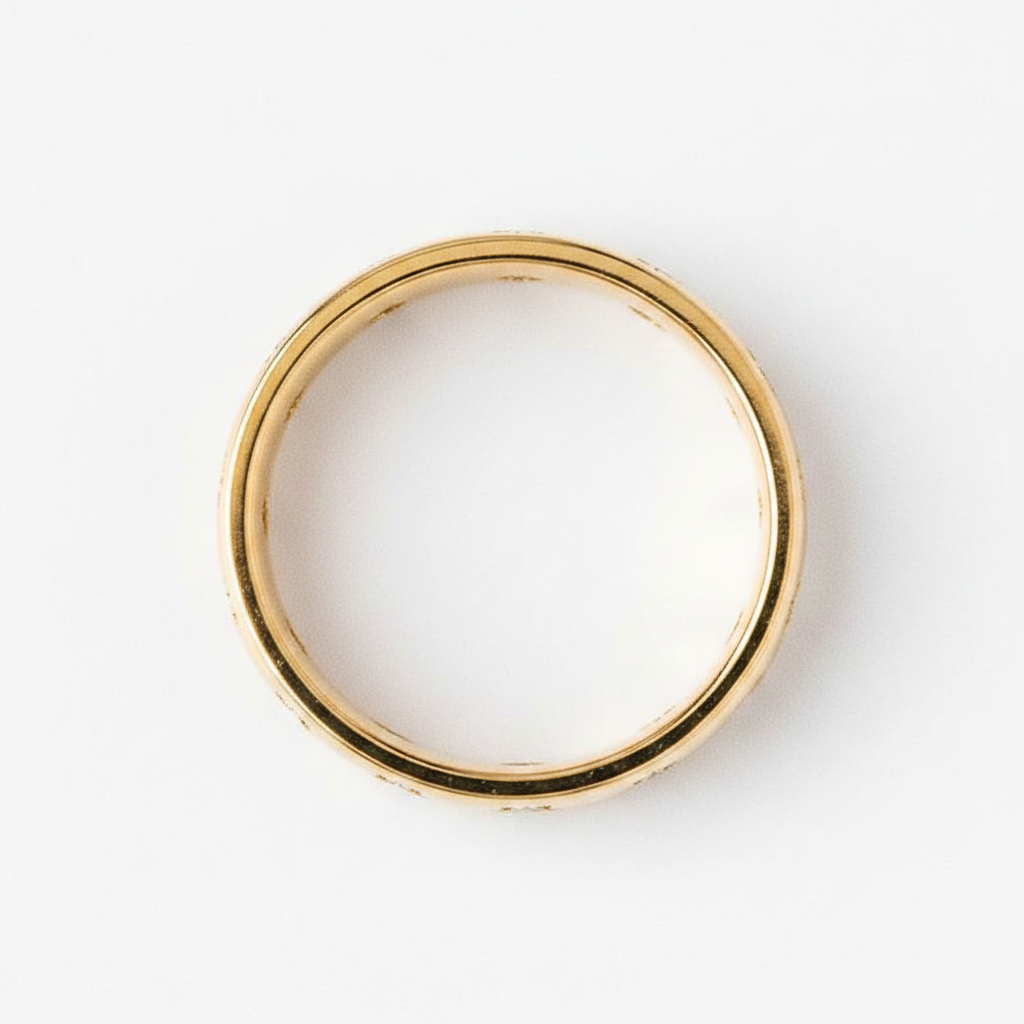 Vintage Gold & Zirconia Ring
