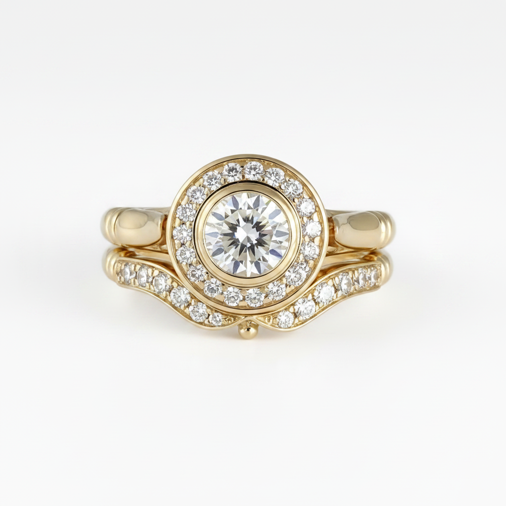 Vintage Gold & Zirconia Ring Pack